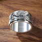 Vintage Lucky Dragon Clouds Ring for Men